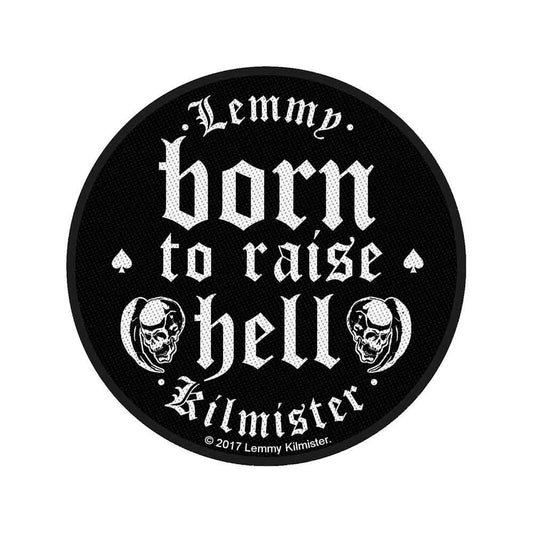 Lemmy Born To Raise Hell Patch