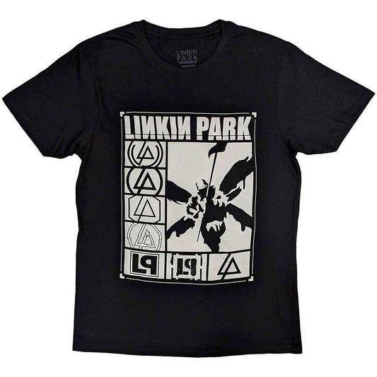 Linkin park logos rectangle unisex t-shirt