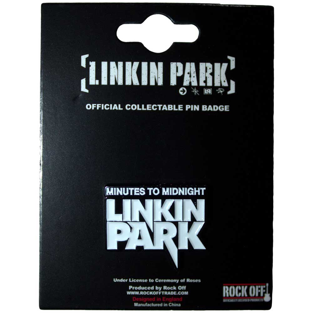 Linkin Park Minutes to Midnight Pin Badge