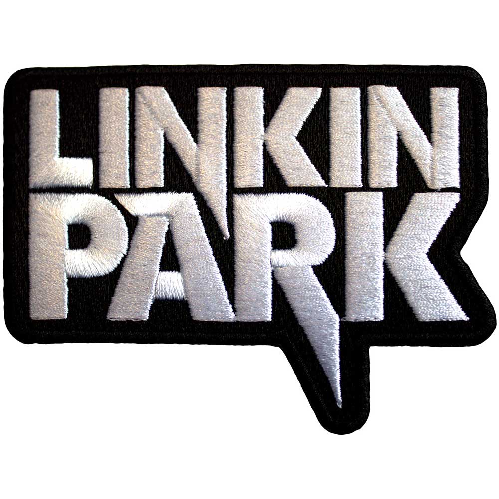 Linkin Park Woven Patch: White Logo