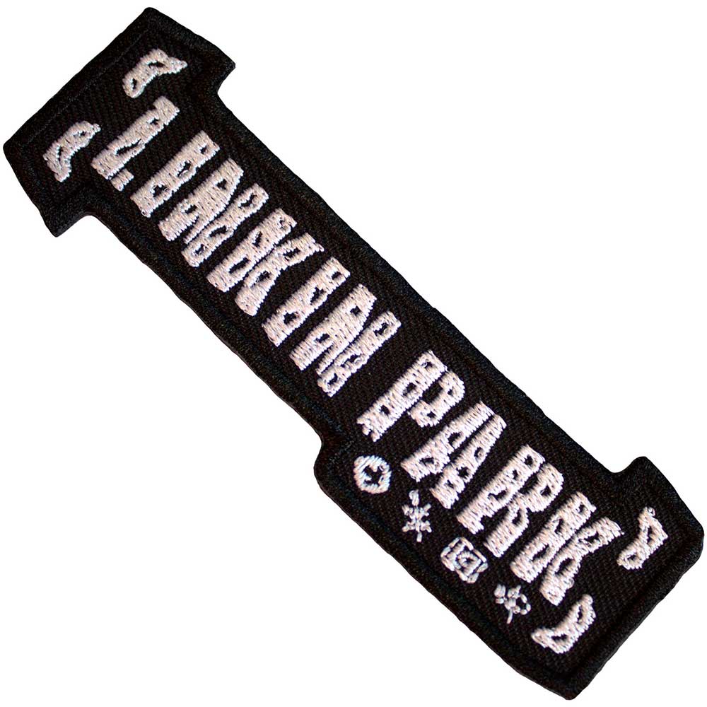Linkin Park Woven Patch: Bracket Logo