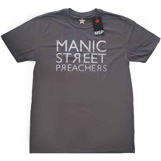 Manic Street Preachers Reversed Logo Unisex T-Shirt