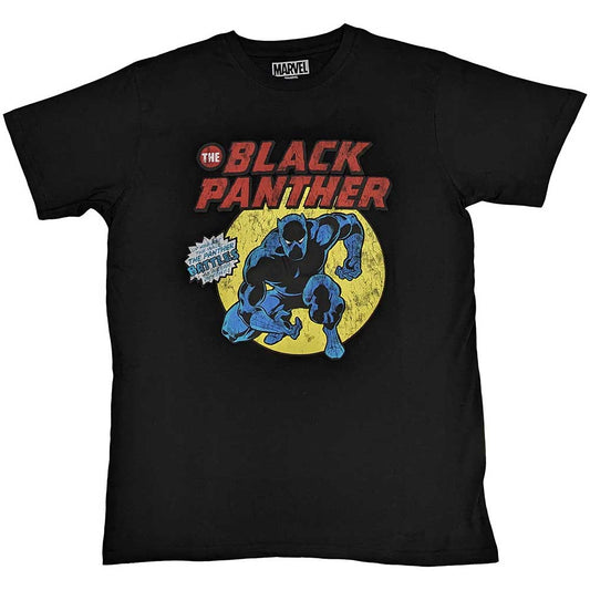 Marvel Black Panther Retro Comic Unisex T-Shirt