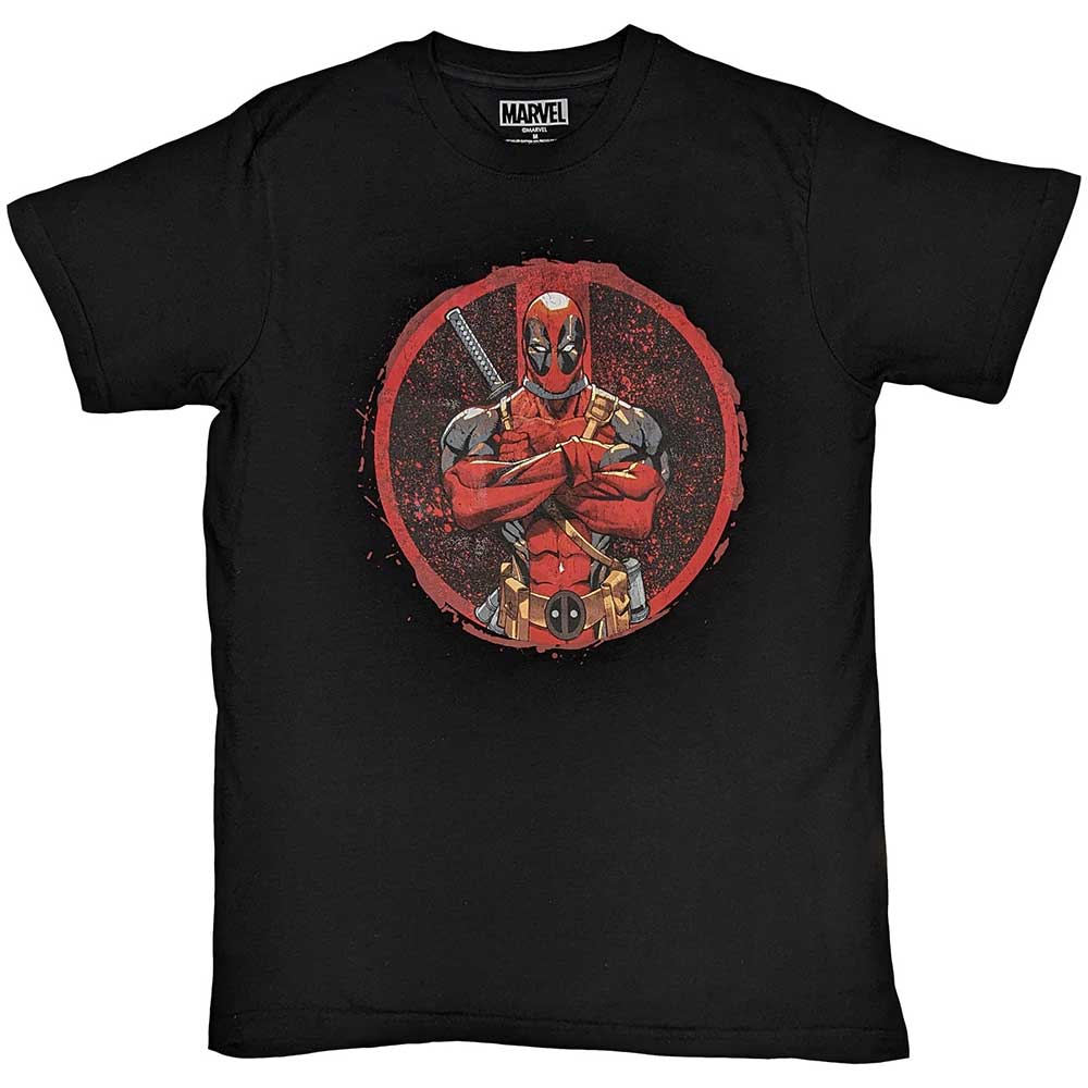 Marvel Deadpool Arms Crossed Unisex T-Shirt