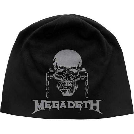 Megadeth Vic/Logo JD print Unisex Beanie Hat