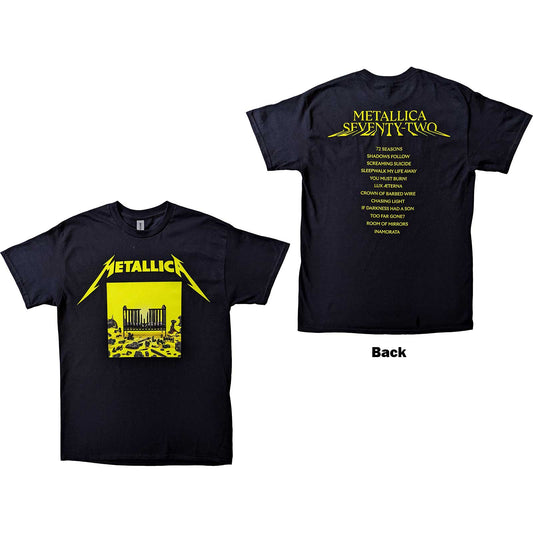Metallica 72 Seasons Squared Cover Unisex T-Shirt