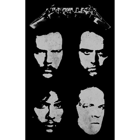 Metallica Black Album Textile Poster