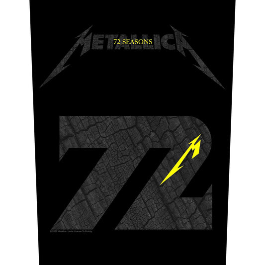 Metallica Charred M72 Back Patch