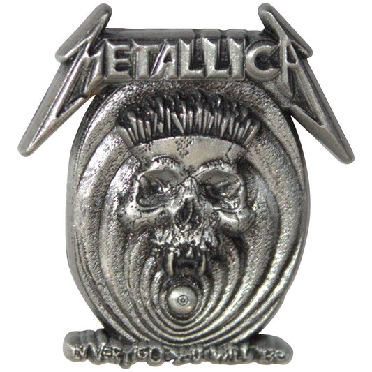 Metallica Pin Badge: In Vertigo