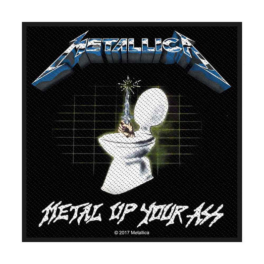 Metallica Metal Up Your Ass Woven Patch