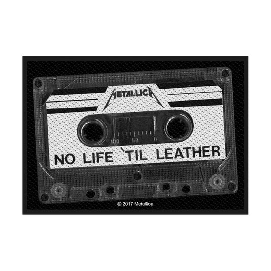 Metallica No Life Til Leather Woven Patch