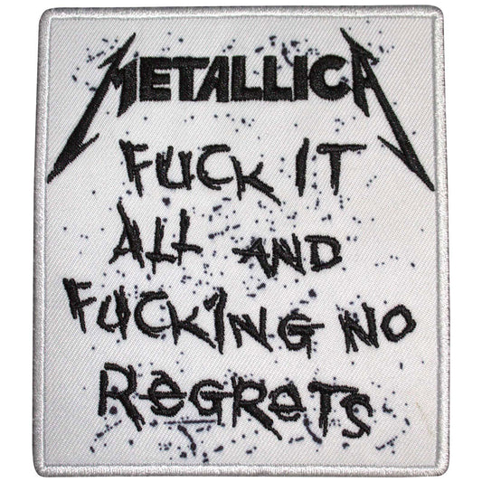 Metallica No Regrets Official Licensed Patch