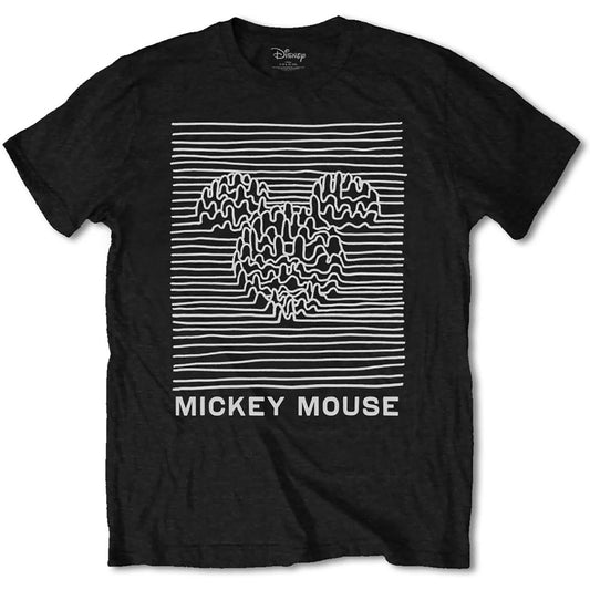 Disney Mickey Mouse Unknown Pleasures Unisex T-Shirt