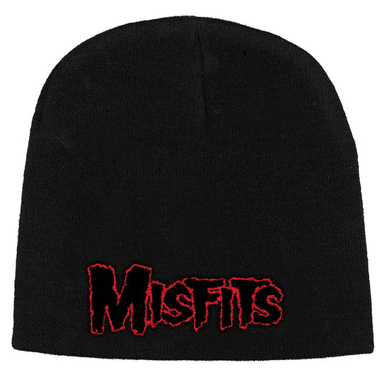 Misfits Red Logo Unisex Beanie Hat