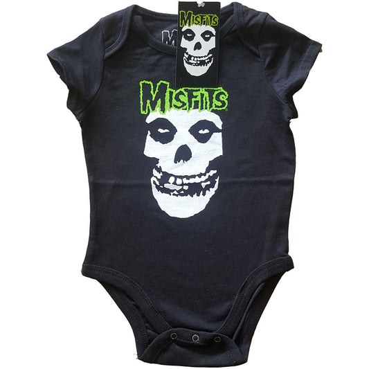 Misfits Skull a Logo Kids Baby Grow