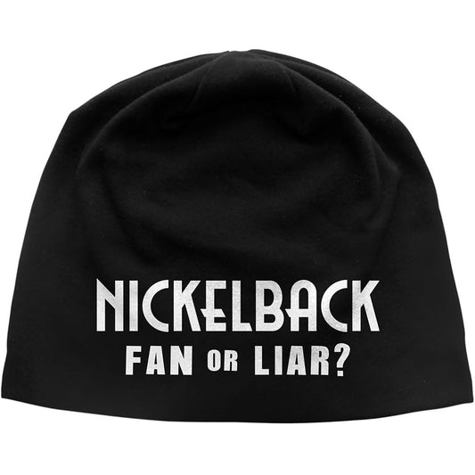 Nickelback Fan Or Liar Beanie