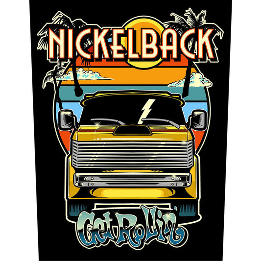 Nickelback Get Rollin Back Patch