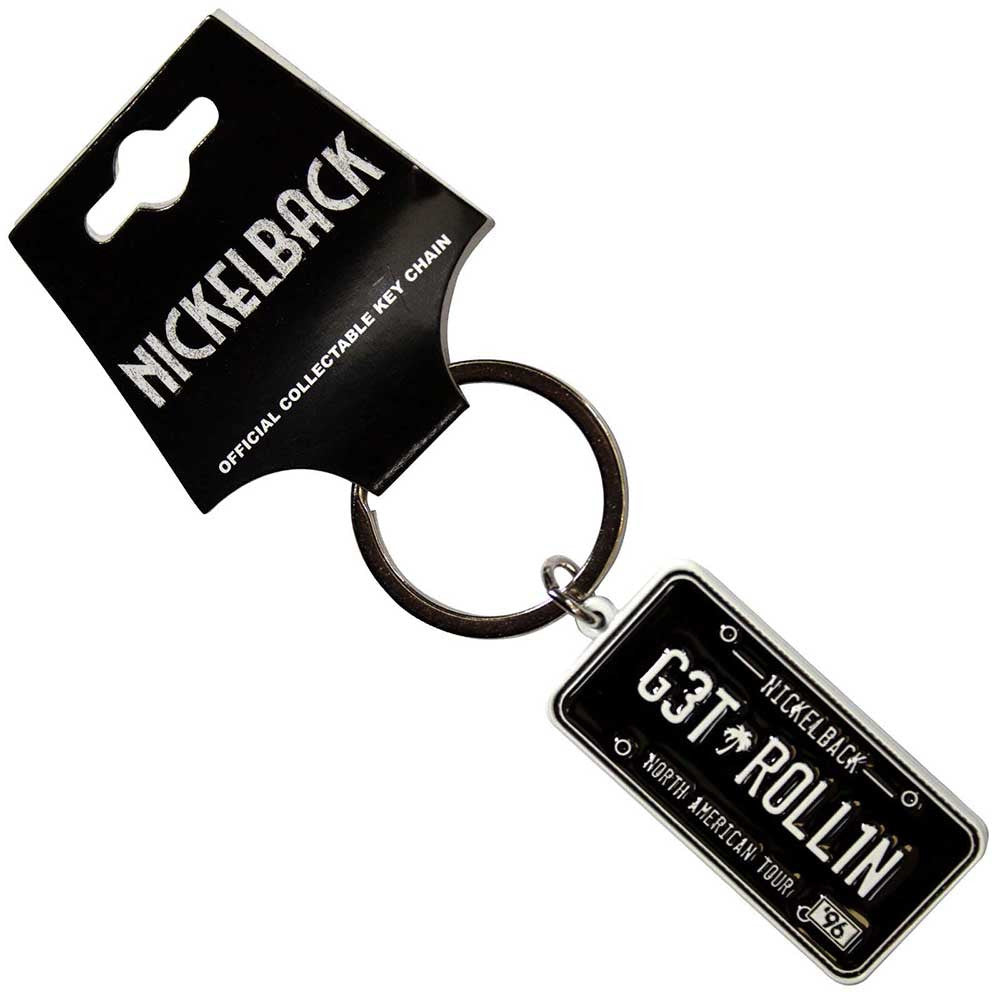 Nickelback License Plate Keychain