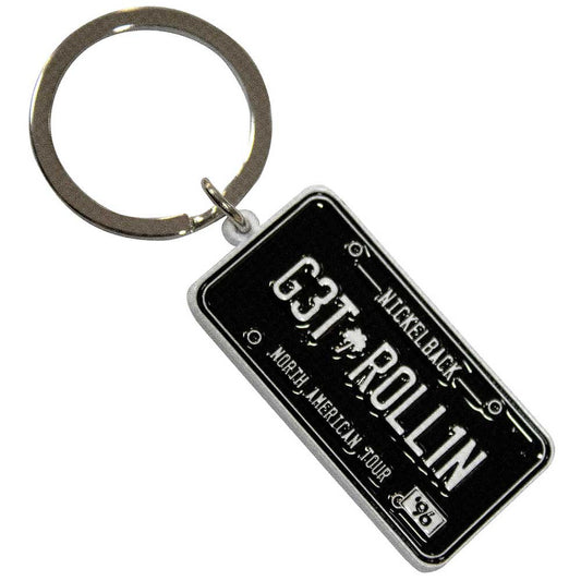 Nickelback License Plate Keychain