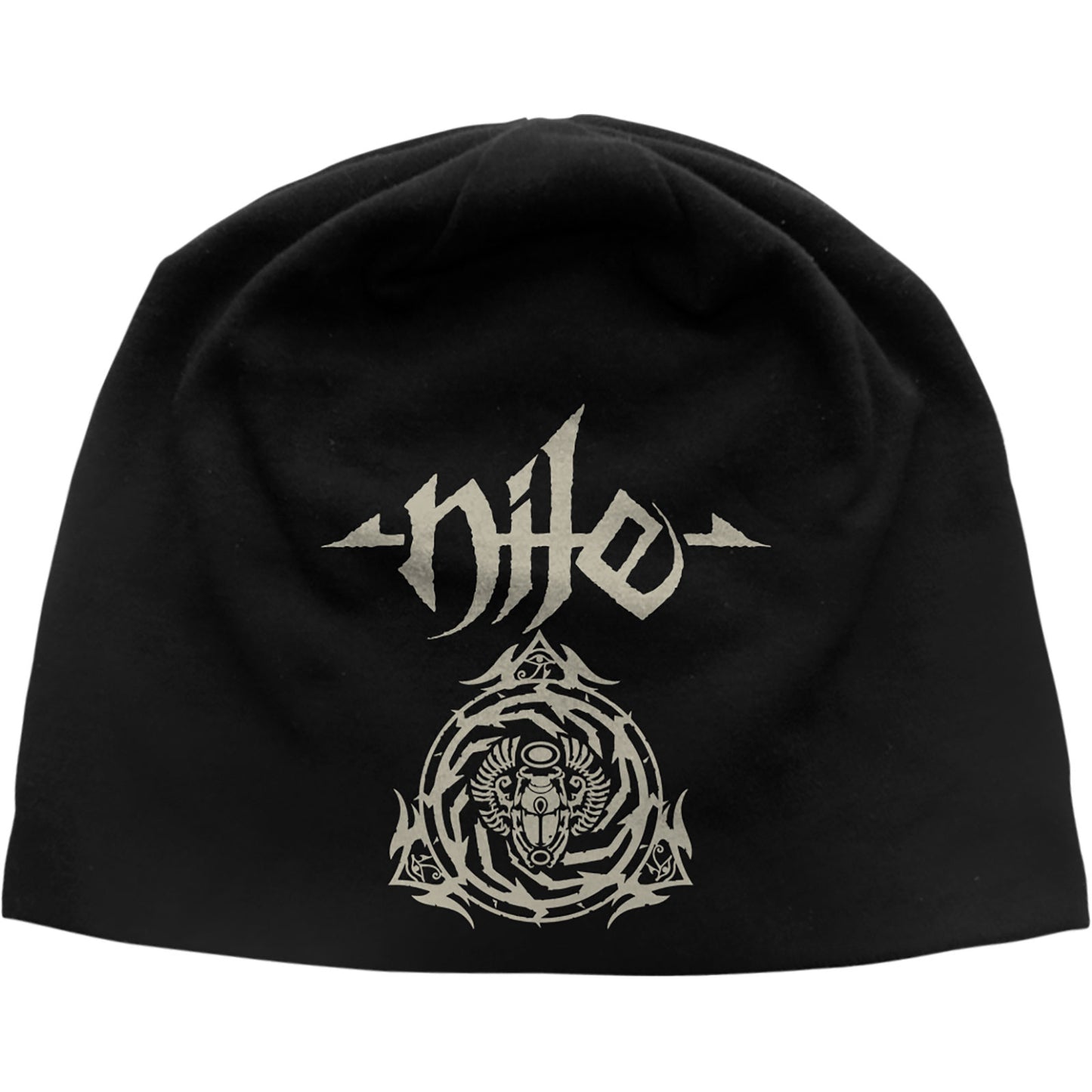 NILE UNISEX BEANIE HAT: SCARAB LOGO