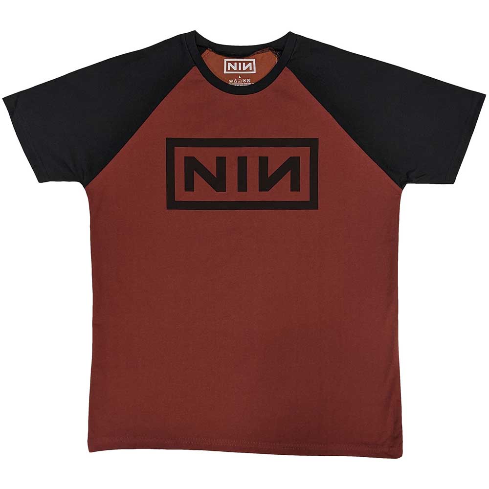 Nine Inch Nails Classic Logo Unisex Raglan T-Shirt