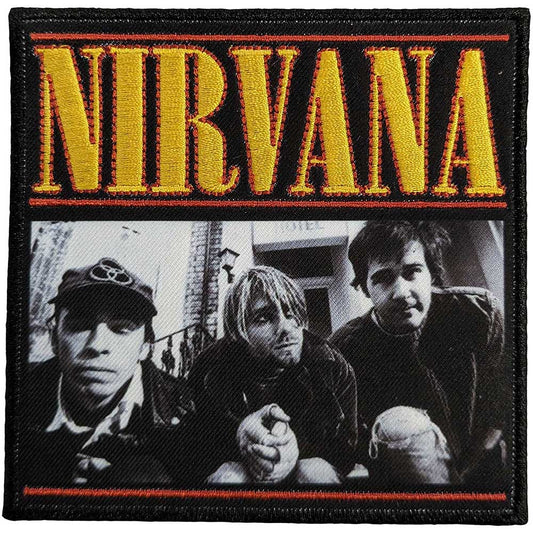 Nirvana London Photo Printed Patch