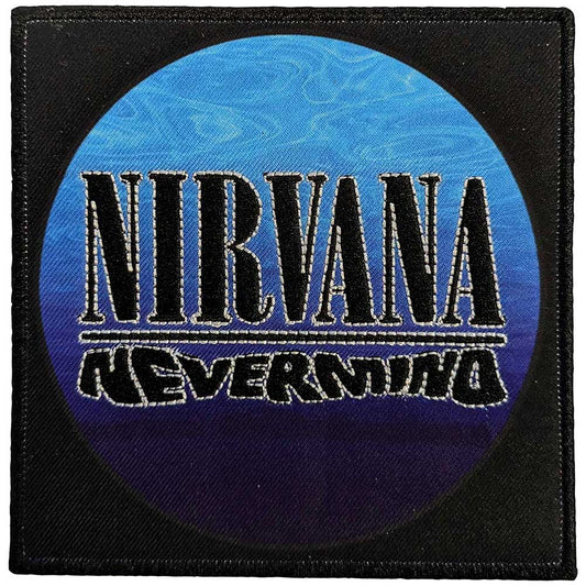 Nirvana Nevermind Wavy Logo Patch
