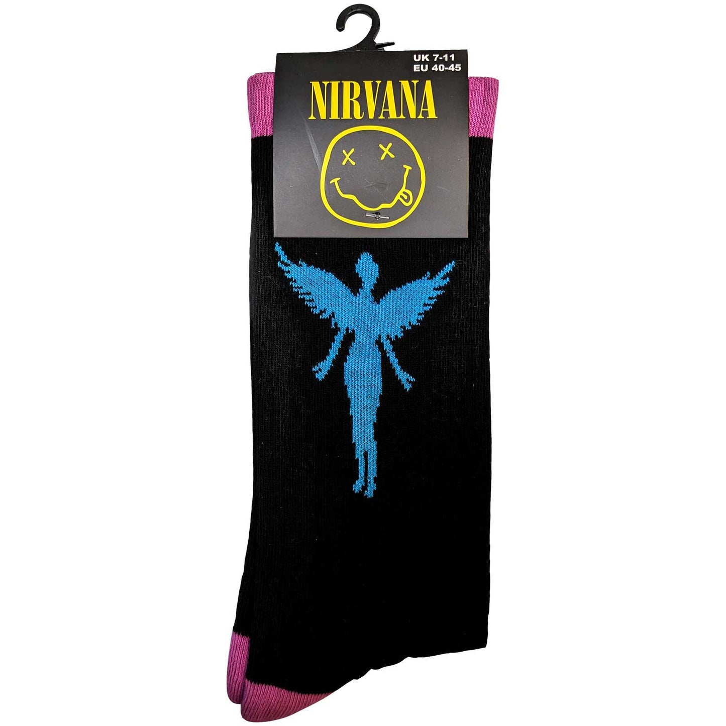 Nirvana In Utero Blue Angel Unisex Ankle Socks