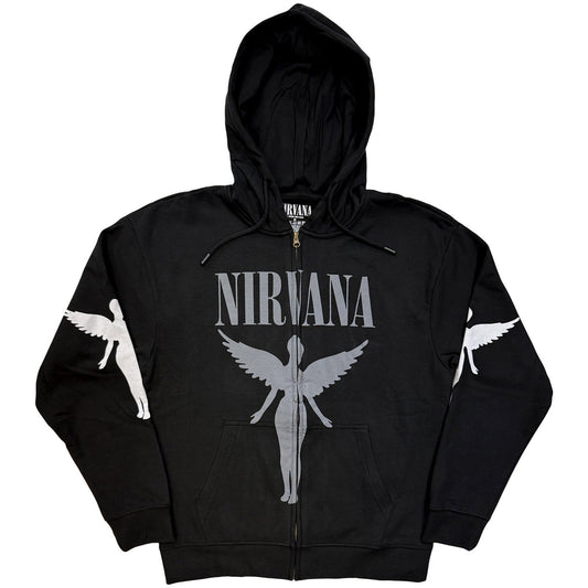 Nirvana In Utero Mono Zipped Hoodie