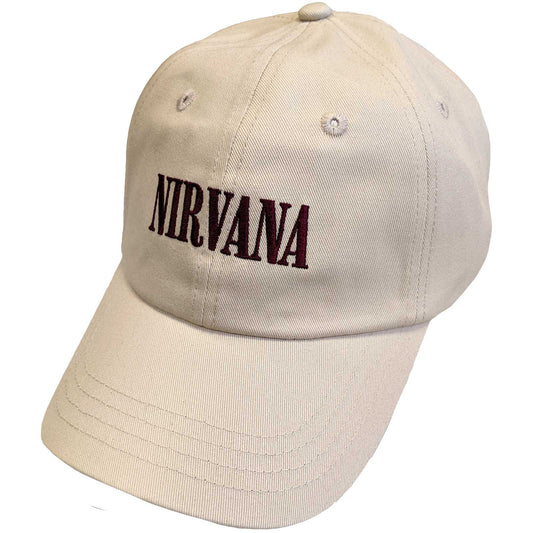 Nirvana In Utero Text Logo Unisex Baseball Cap