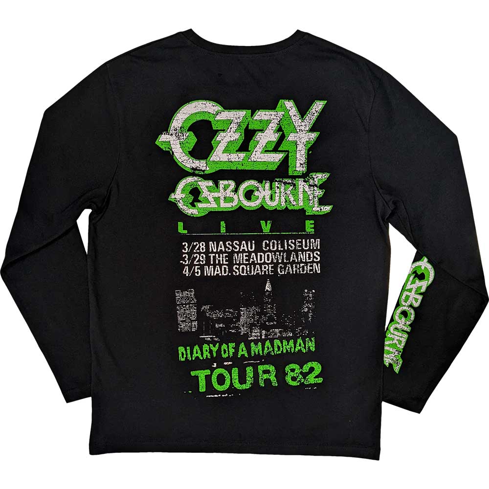 Ozzy Osbourne Madman Loose Unisex Long Sleeve T-Shirt