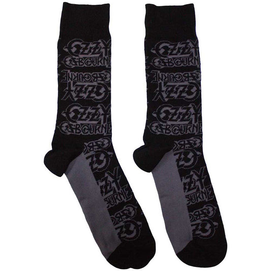 Ozzy Osbourne Logo Repeat Unisex Ankle Sock