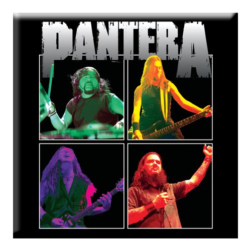 PANTERA FRIDGE MAGNET: BAND PHOTO