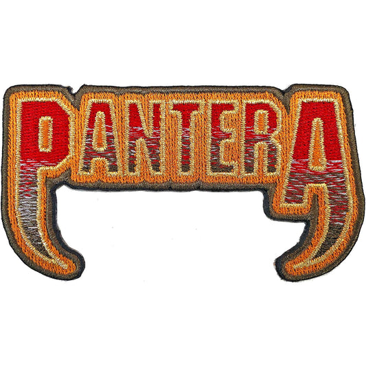 PANTERA STANDARD PATCH: FANGS LOGO