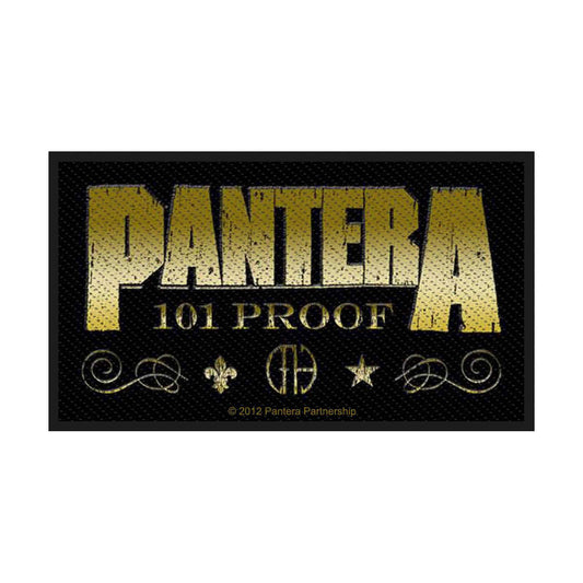 PANTERA STANDARD PATCH: WHISKEY LABEL
