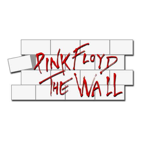 Pink Floyd The Wall Logo Pin Badge