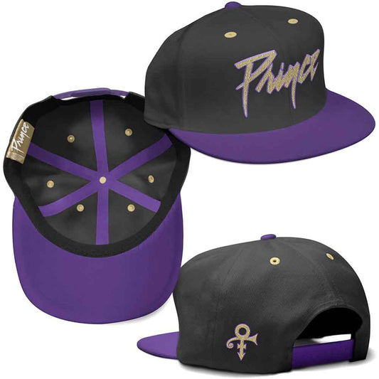 Prince Gold Logo a Symbol Unisex Snapback Cap