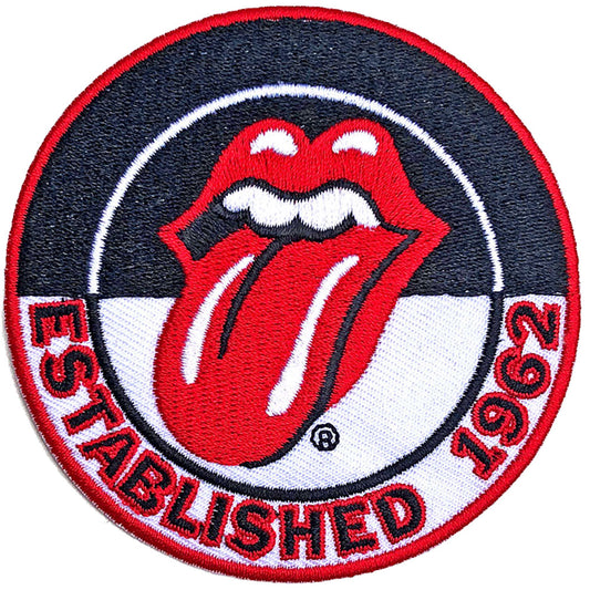 THE ROLLING STONES STANDARD PATCH:EST 1962 VERSION 2.