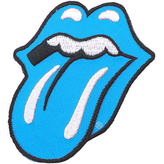 THE ROLLING STONES STANDARD PATCH: CLASSIC TONGUE BLUE