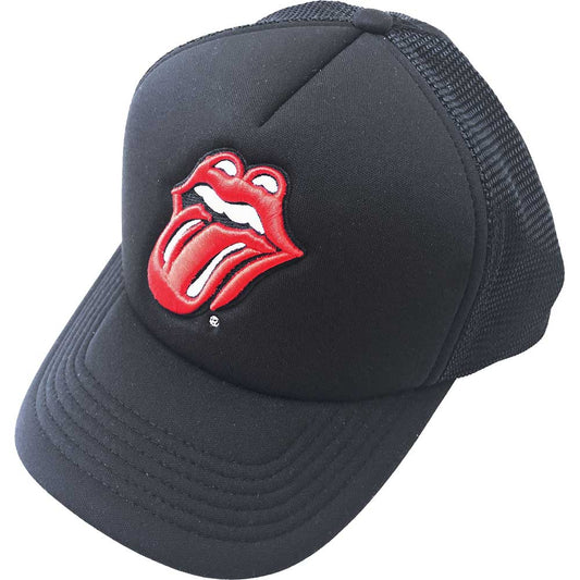 THE ROLLING STONES UNISEX BASEBALL CAP: CLASSIC TONGUE