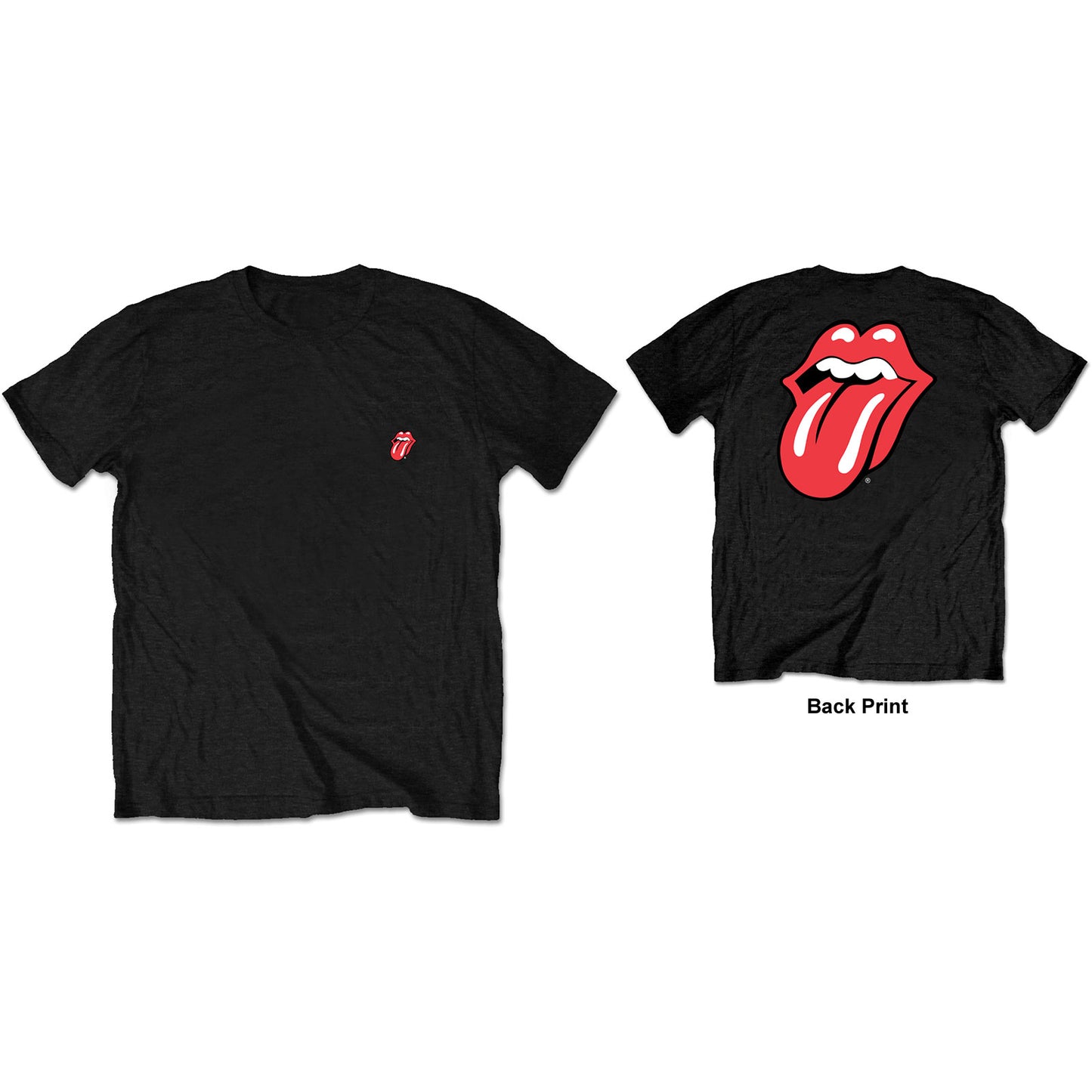 THE ROLLING STONES UNISEX T-SHIRT: CLASSIC TONGUE