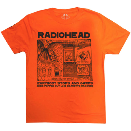 RADIOHEAD UNISEX T-SHIRT: GAWPS