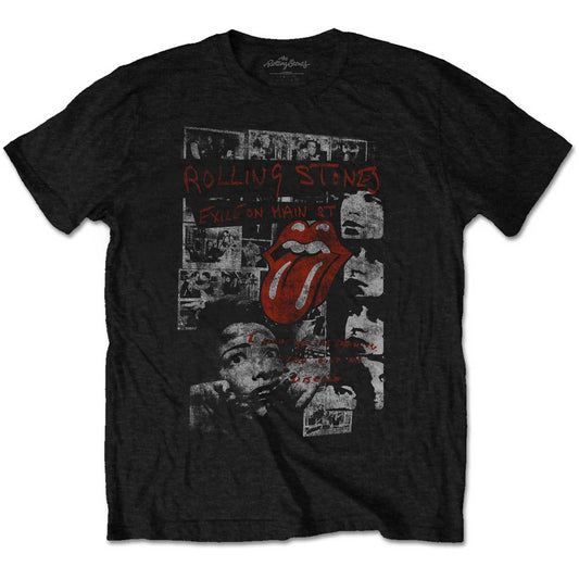 THE ROLLING STONES UNISEX T-SHIRT: ELITE FADED