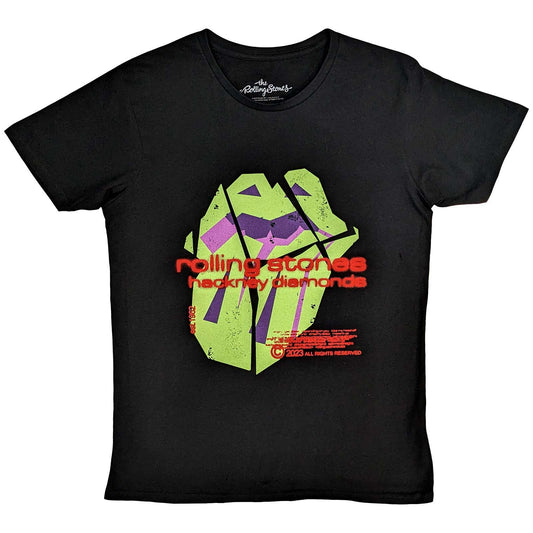 The Rolling Stones Hackney Diamonds Neon Tongue Unisex T-Shirt