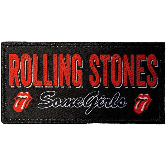 The Rolling Stones Some Girls Logo Printed Patch