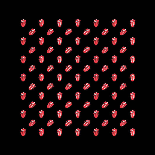 THE ROLLING STONES UNISEX BANDANA: TONGUES