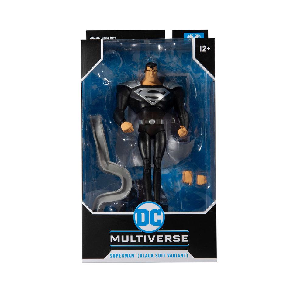 Superman McFarlane Black Suit Variant Action Figure