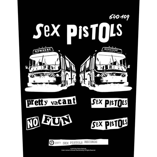 THE SEX PISTOLS BACK PATCH: PRETTY VACANT