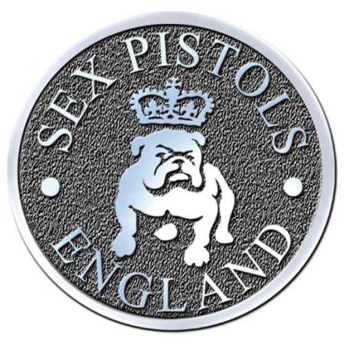 THE SEX PISTOLS PIN BADGE: BULL DOG