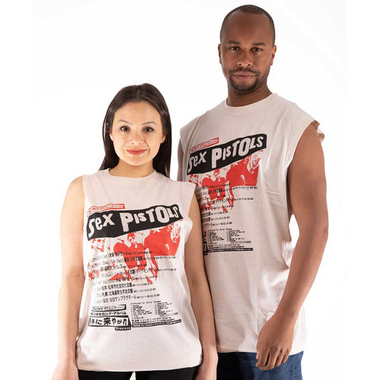 The Sex Pistols Filthy Lucre Embellished Tank T-Shirt